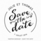 Tampon Save the Date