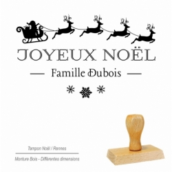 Tampon Joyeux Noël - rennes