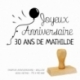 Tampon Joyeux Anniversaire - Ballon