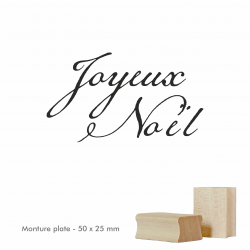 Tampon Joyeux Noël "Traditionnel"