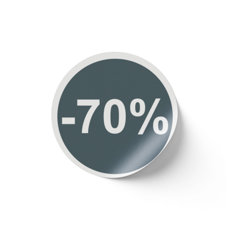 Etiquettes -70%